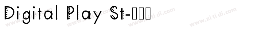 Digital Play St字体转换